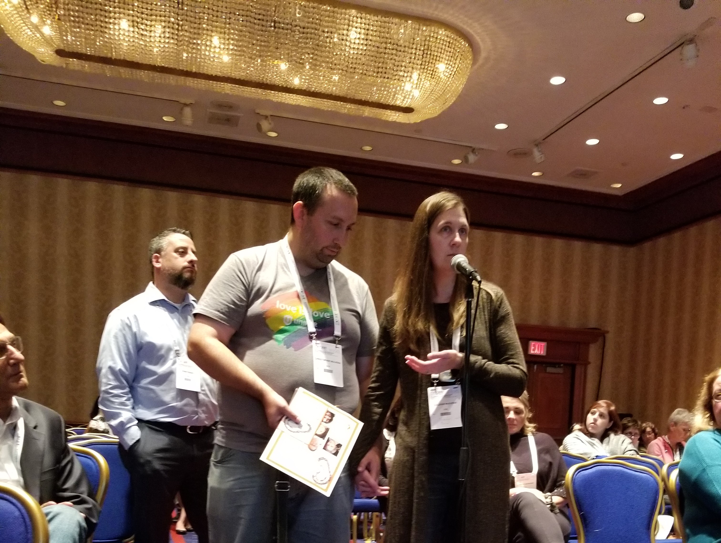 Patients and parents tearful testimony