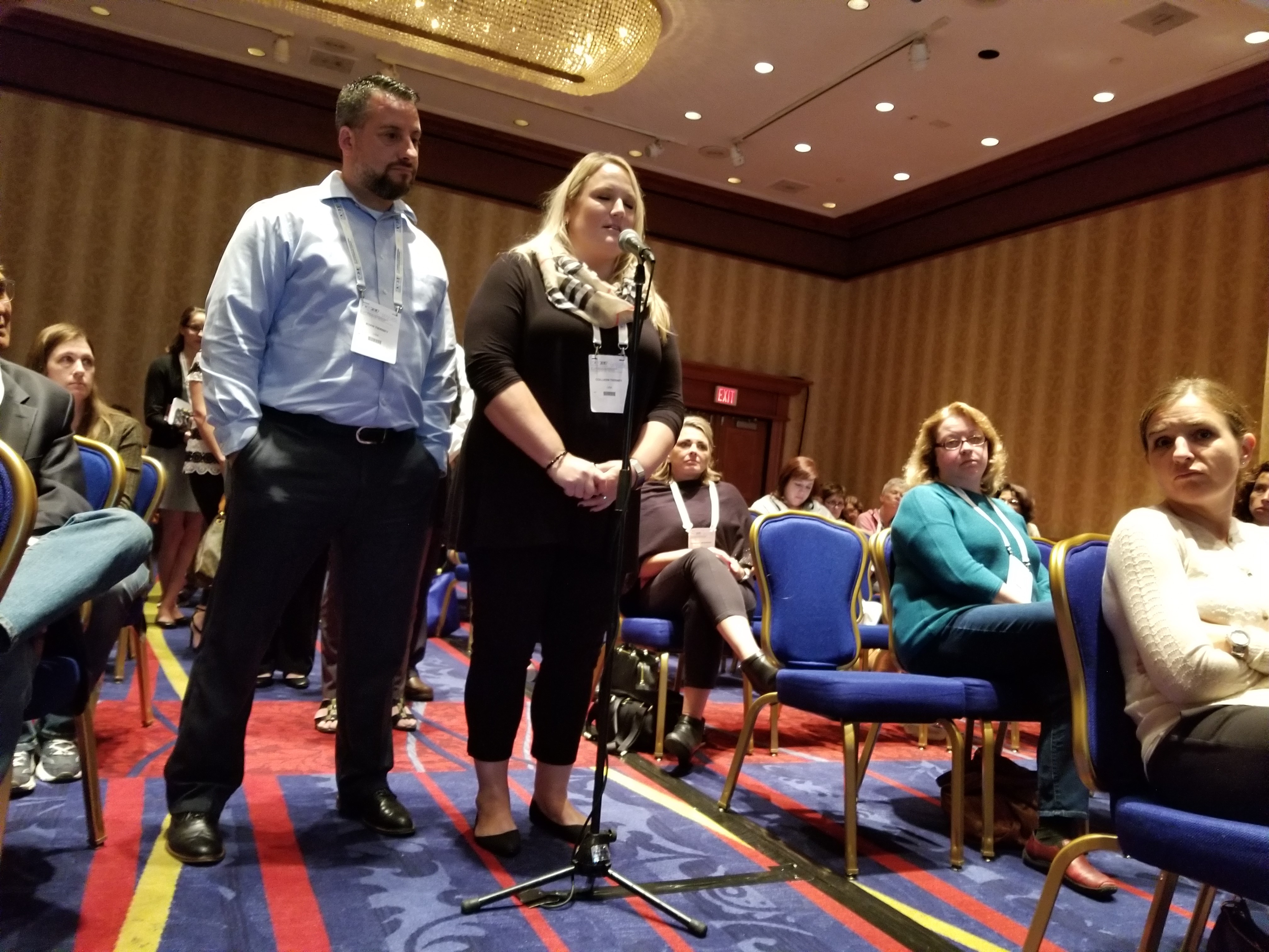 Patients and parents tearful testimony