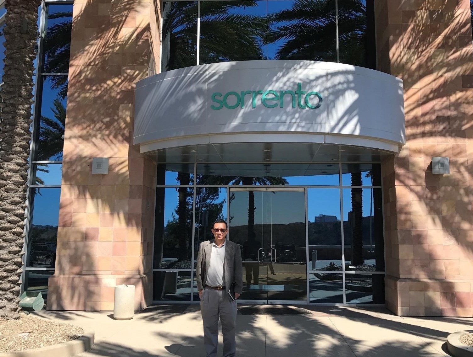 In Front Of Head Quarter